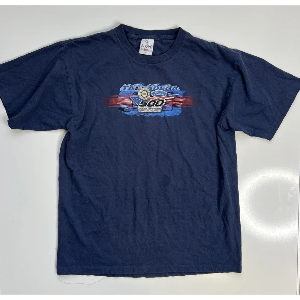 VTG NASCAR 500 Talladega Speedway 2006 Nextel Ford Series Shirt / Men's Large - Picture 1 of 5